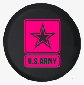 Jeep Wrangler Spare Tire Cover With Army Star - Dallas Cowboys Star, HD Png Download, Transparent PNG