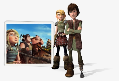 Hiccup And Astrid - Train Your Dragon Characters, HD Png Download, Transparent PNG