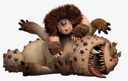 Train Your Dragon Fishlegs And Meatlug, HD Png Download, Transparent PNG