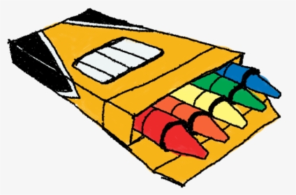 Crayola Markers Clipart - Dibujo De Una Crayola, HD Png Download, Transparent PNG