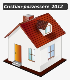 3d House Icon Png, Transparent Png, Transparent PNG