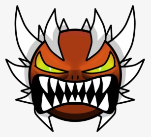 Geometry Dash Impossible Demon Face, HD Png Download, Transparent PNG