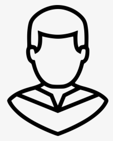 Male Student - Line Icon Student Png, Transparent Png, Transparent PNG