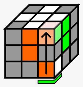 Rectangular Prism With 16 Unit Cubes Clipart , Png - Rubiks Cube Coloring Sheets, Transparent Png, Transparent PNG