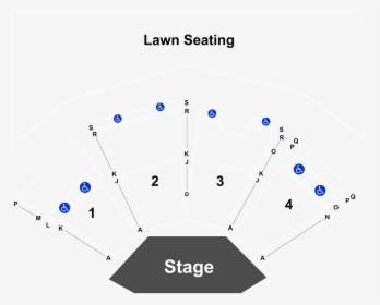 Gerald Ford Amphitheater Seating Chart, HD Png Download, Transparent PNG