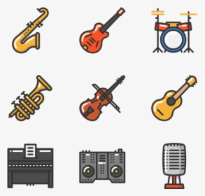 Music Instruments Png Icons, Transparent Png, Transparent PNG
