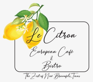 Le Citron European Cafe & Bistro - Le Citron European Cafe & Bistro, HD Png Download, Transparent PNG