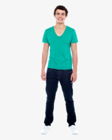 T-shirt Stock Photography Casual Adolescence - Casual Teenager, HD Png Download, Transparent PNG
