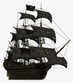 Black Pearl Ship Png, Transparent Png, Transparent PNG