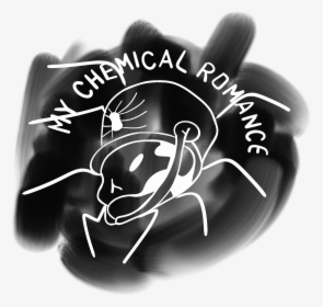 Image Of My Chemical Romance Sticker Decal - Calligraphy, HD Png Download, Transparent PNG