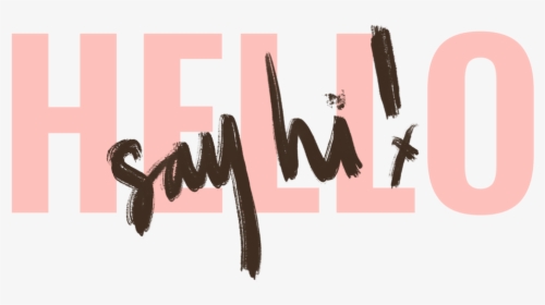 Say Hi Holly Medway Photography - Calligraphy, HD Png Download, Transparent PNG