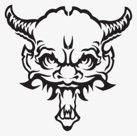Fear Face, Devil, Monster, Horns, Demon, Fear - Demon Head Clip Art, HD Png Download, Transparent PNG