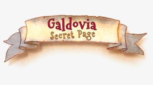Galdovia Secret Page Banner - Calligraphy, HD Png Download, Transparent PNG