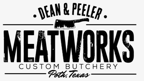 Deanandpeeler-logolight - Dean And Peeler Meatworks, HD Png Download, Transparent PNG