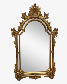 Gold Leaf Wall Mirror Clipart , Png Download - Gold Mirror Transparent Background, Png Download, Transparent PNG