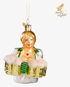 Oktoberfest Waitress - Bavarian Waitress Ornament, HD Png Download, Transparent PNG