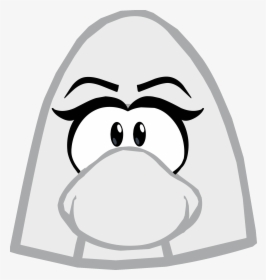 Winged Eyeliner Icon - Club Penguin Eyelashes, HD Png Download, Transparent PNG