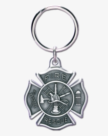 Maltese Cross Key Ring - Keychain, HD Png Download, Transparent PNG