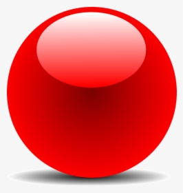 Download For Free Glossy Ball Png In High Resolution - Esfera De Color Rojo, Transparent Png, Transparent PNG