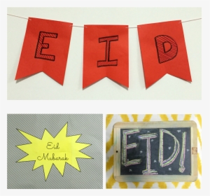 Eid Decoration Collage - Paper, HD Png Download, Transparent PNG