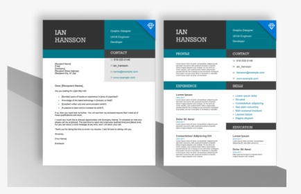 Resumes And Cover Letters - Brochure, HD Png Download, Transparent PNG