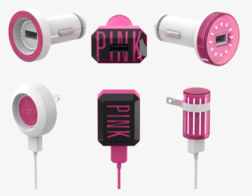 Picture - Pink Victoria's Secret Charger, HD Png Download, Transparent PNG