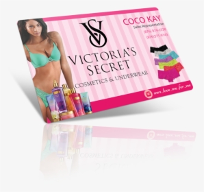 Victoria Secret Rep Card Mockup - Flyer, HD Png Download, Transparent PNG