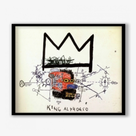 Jean Michel Basquiat King Alphonso, HD Png Download, Transparent PNG