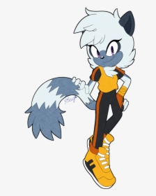Tangle The Ring Tailed Lemur By Rileyslilstar - Sonic Tangle The Ring Tailed Lemur, HD Png Download, Transparent PNG