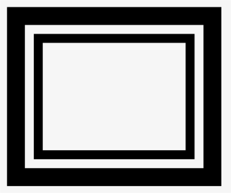 Black And White Photo Frame Png Clipart , Png Download, Transparent Png, Transparent PNG