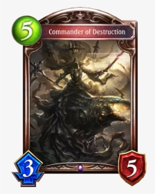 Commander Of Destruction - Fate Tie In Shadowverse, HD Png Download, Transparent PNG