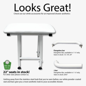 White Powder-coated Accessories - Great Lakes Council, HD Png Download, Transparent PNG