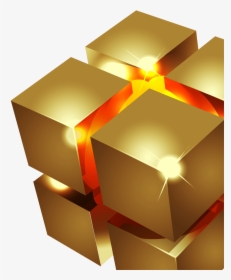 3d Yellow Cube Background Png, Transparent Png, Transparent PNG