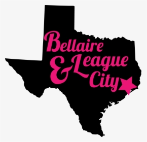 Bellaireleague City Vector - Texas Map, HD Png Download, Transparent PNG