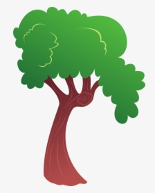 Tree Vector Png 2d Clipart , Png Download - 2d Tree Cartoon Png, Transparent Png, Transparent PNG