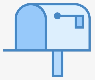 Mailbox - Blue Post Box Icon, HD Png Download, Transparent PNG