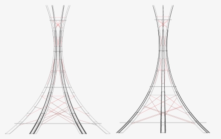 Paper Water Tower - Drawing, HD Png Download, Transparent PNG