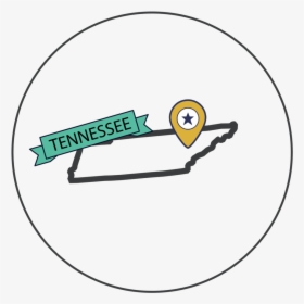 Knoxville - Tennessee - Map-01 - Sign, HD Png Download, Transparent PNG