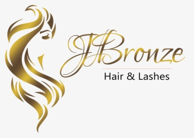 Hair Logo Png Gold, Transparent Png, Transparent PNG
