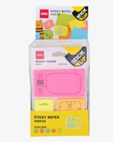 Post It Sticky Notes, Deli, Animal Story, A55502 - Deli A55502, HD Png Download, Transparent PNG