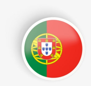 Round Concave Icon - Portugal Flag Round Transparent, HD Png Download, Transparent PNG