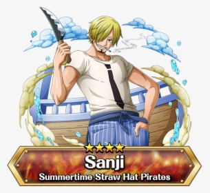 Sanji Summertime Straw Hat Pirates - スタンピード サンジ, HD Png Download, Transparent PNG