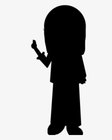 Microphone Human Behavior Silhouette - Silhouette, HD Png Download, Transparent PNG