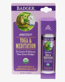 Badger Balm Yoga & Meditation Balm - 634084480436, HD Png Download, Transparent PNG