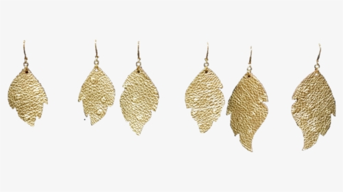 Classic Gold Leaves - Earrings, HD Png Download, Transparent PNG