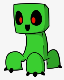 Creeper Girl Clipart - Cute Minecraft Creeper Drawing, HD Png Download, Transparent PNG