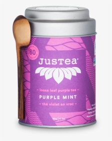 Justea Purple Mint - Purple Tea, HD Png Download, Transparent PNG