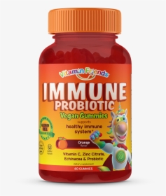 Vitamin Friends Kids Vegan Immune Gummies - Vitamin Kids Immune, HD Png Download, Transparent PNG
