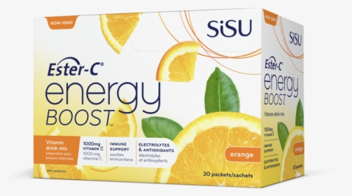 Box Of Sisu Energy Boost - Ester, HD Png Download, Transparent PNG
