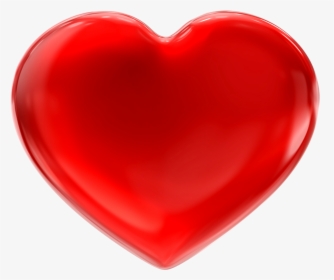 Red Heart 3d Pngimage - Сердце И Черт Без Фона, Transparent Png, Transparent PNG